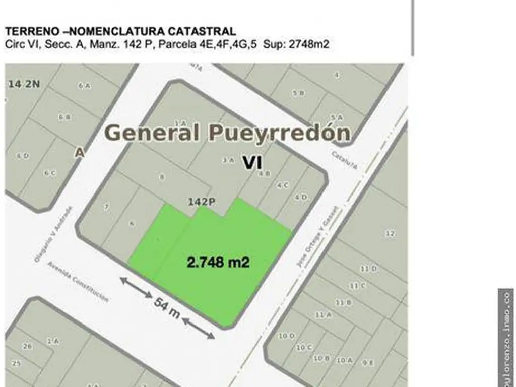 Terreno - Constitución