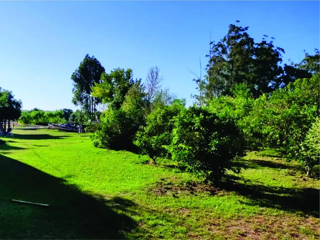 VENDO GRAN TERRENO A ORILLAS DEL RIÓ CORRIENTE CON PISCINA