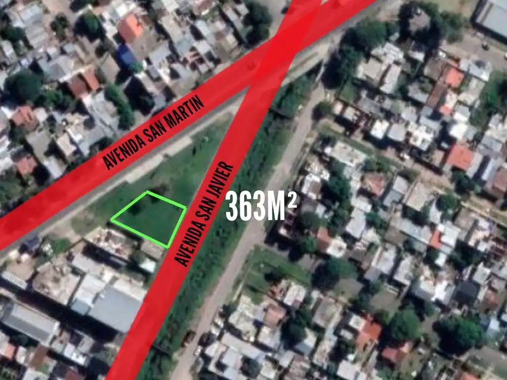 Terreno en venta - 363mts2 - Almirante Brown