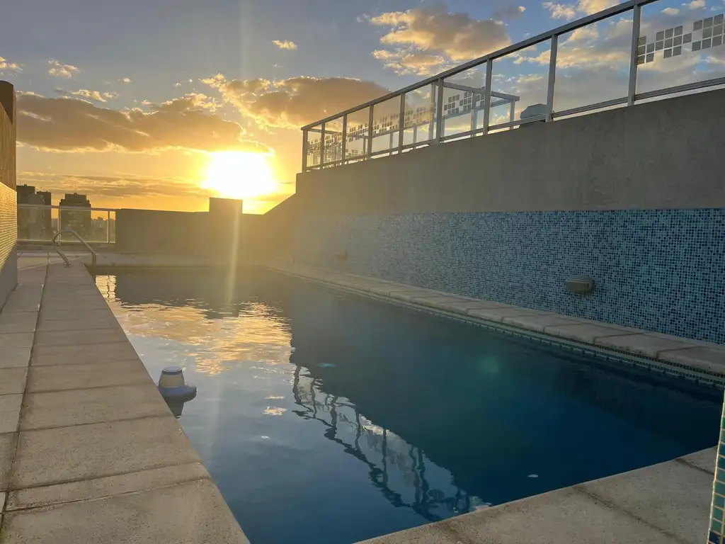 Alquiler monoambiente de categoría  con Piscina, Laundry, Solarium, Sauna y Gimnasio