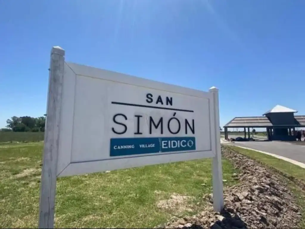 Lote en venta en San Simón Etapa II. Canning, Ezeiza.