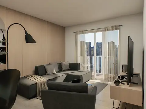Departamento Monoambiente con 1 baño