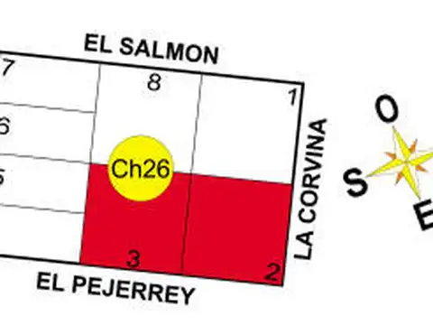 2 Chacras: El Pejerrey E/ Av Galo de Lavalle y La Corvina - Pavón - B451