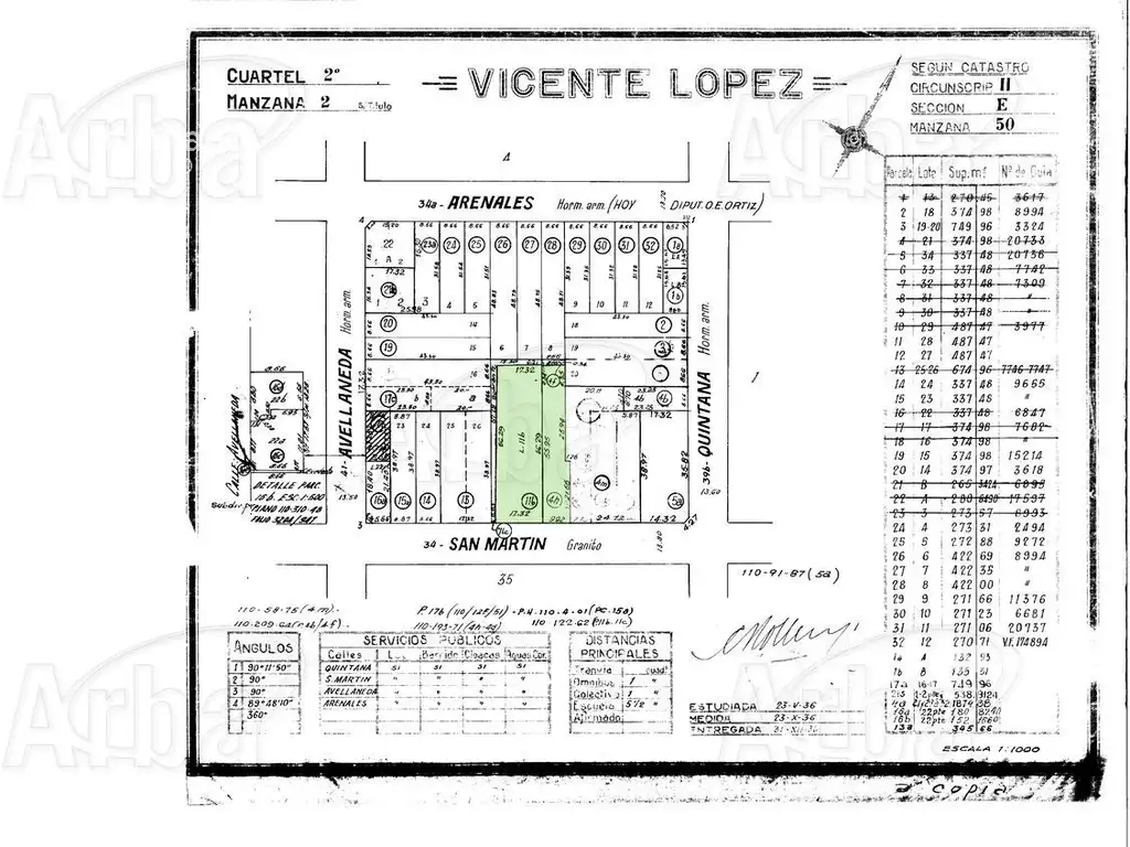 Terreno de 1480 m2  - Florida