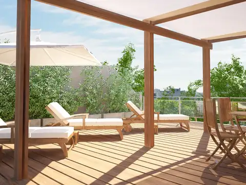 Departamento 3 ambientes con 1 baño