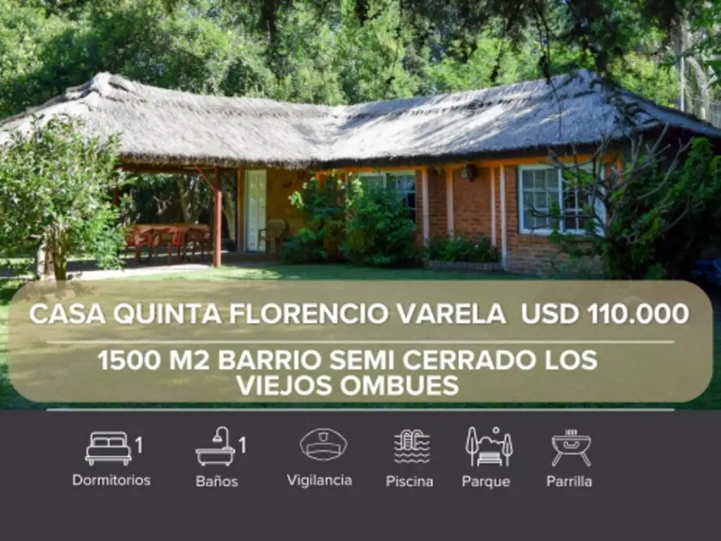 Venta casa quinta en FLORENCIO VARELA