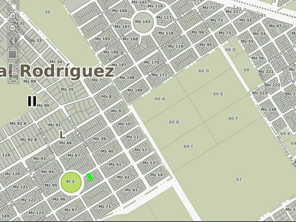 VENTA LOTE B°GRANADEROS, GNRAL RODRIGUEZ