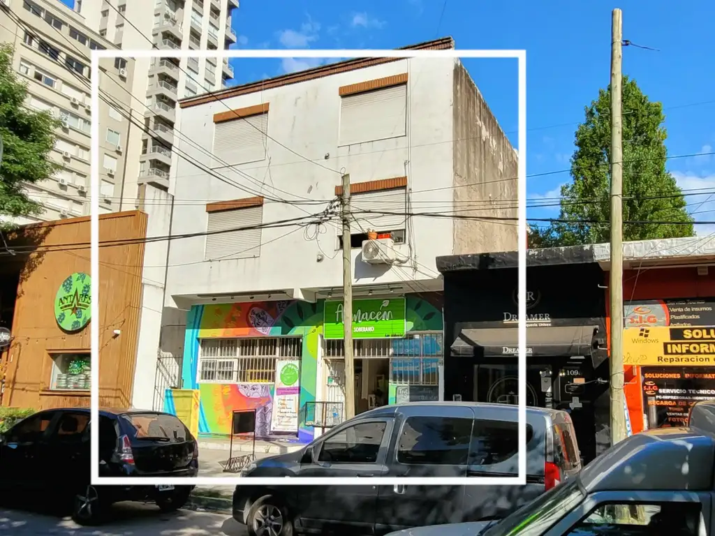 VENTA EN BLOCK - local comercial + casa + 2 deptos 3 ambientes