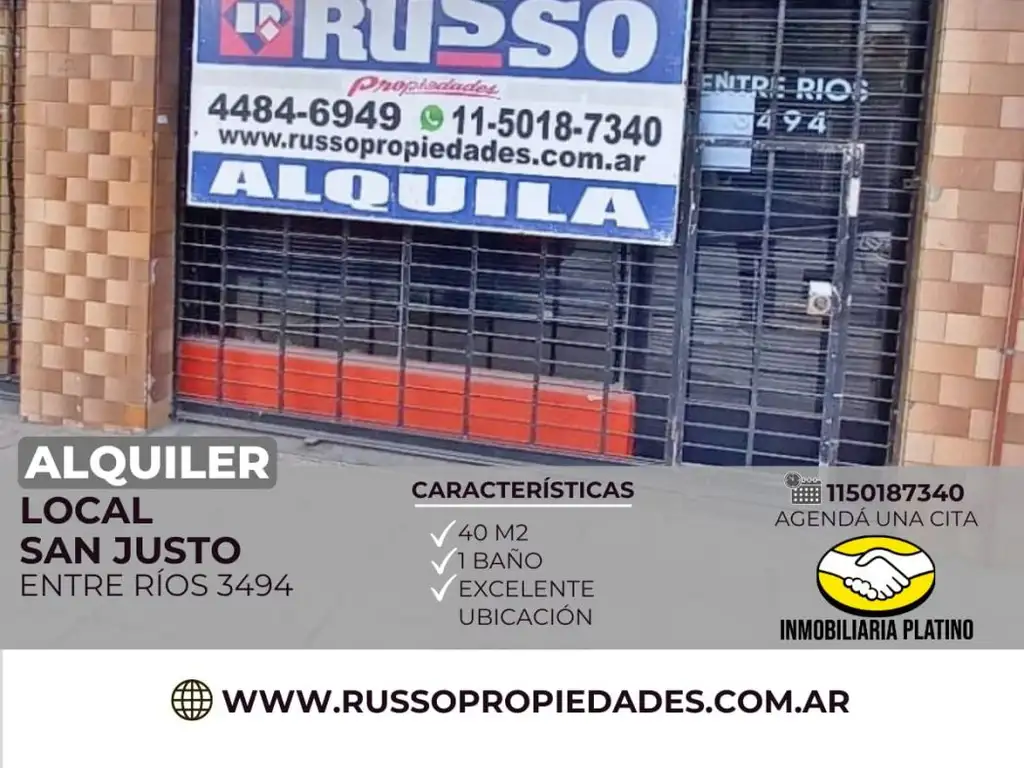 Alquiler Local San Justo