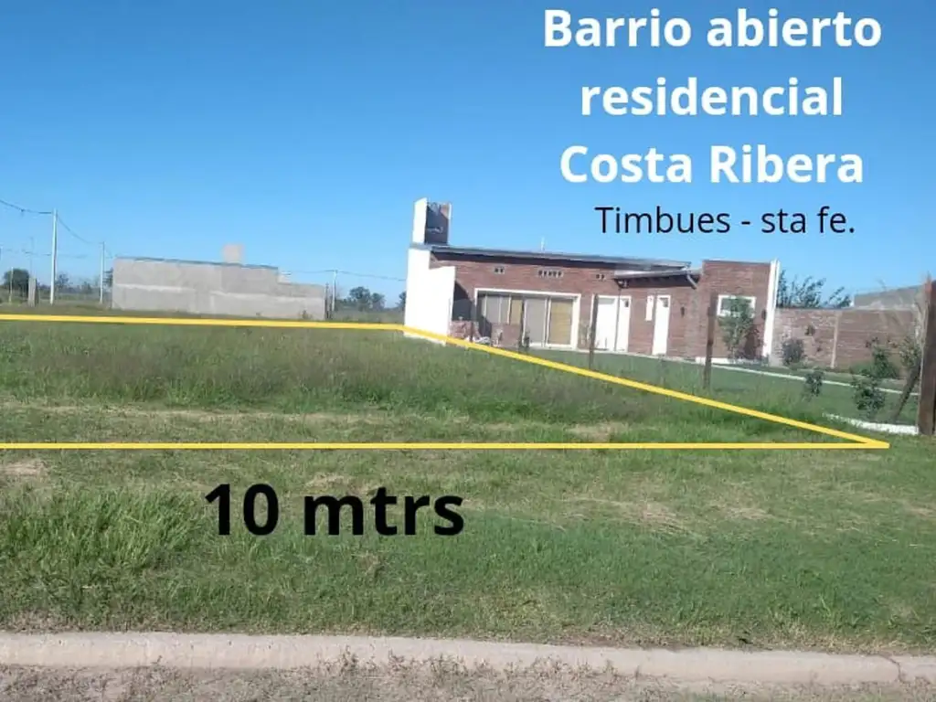 LOTE TERRENO TIMBUES