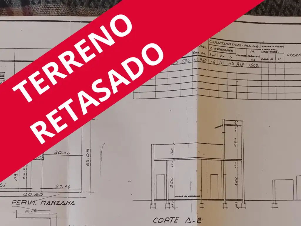 TERRENO EN VENTA PARA PROYECTO