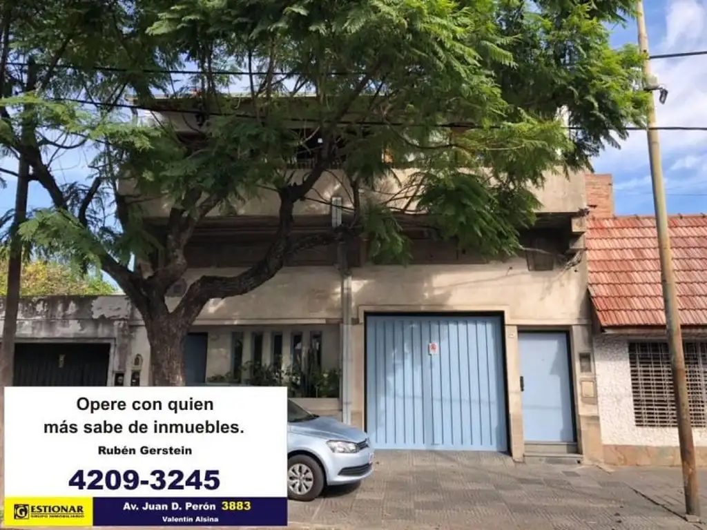 Casa con galpón en venta