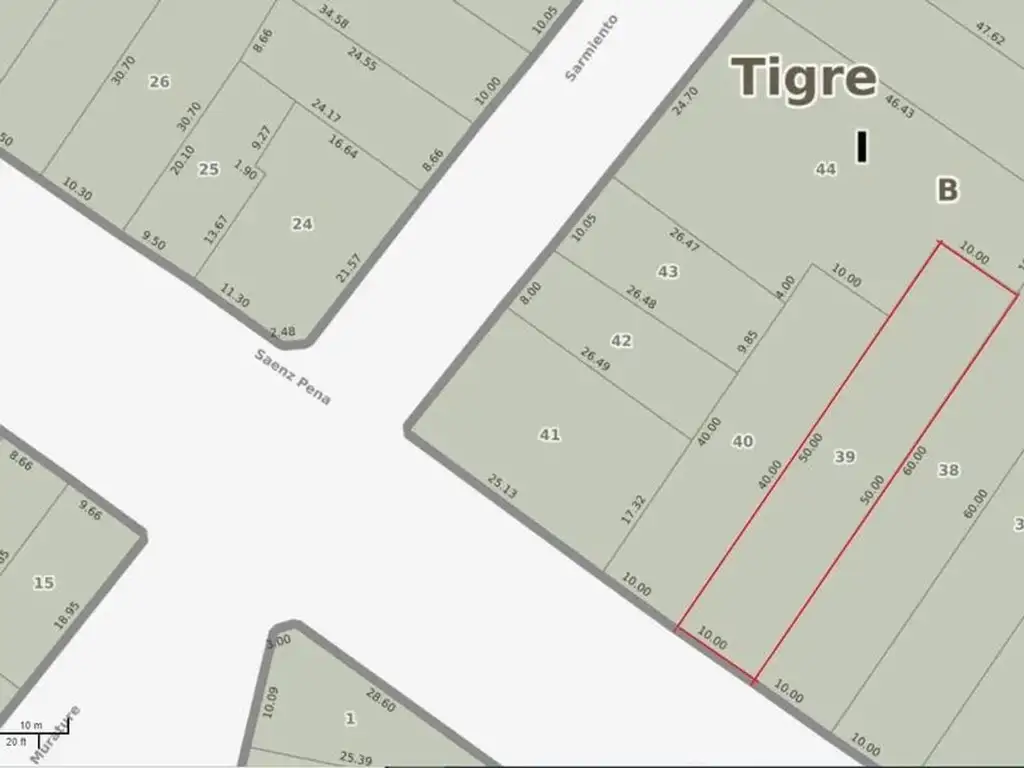 TERRENO EN VENTA TIGRE