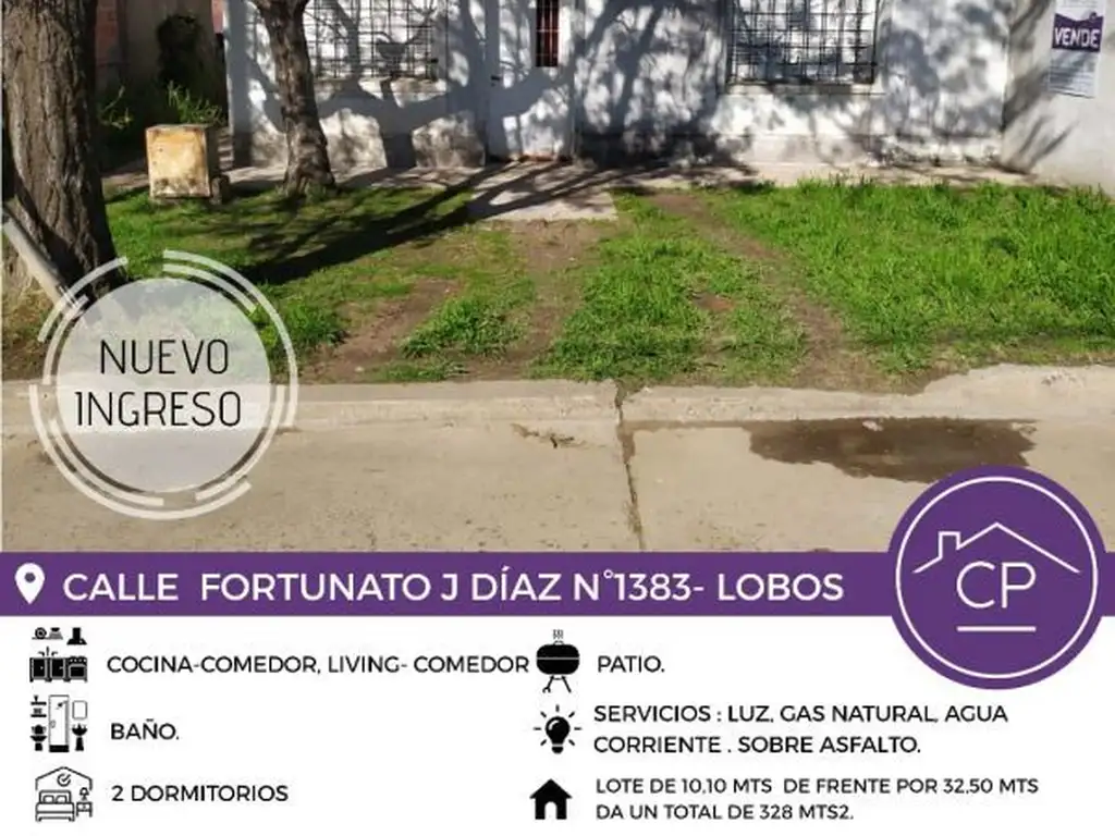 Casa - Venta - Argentina, Lobos - Fortunato J Diaz 1300