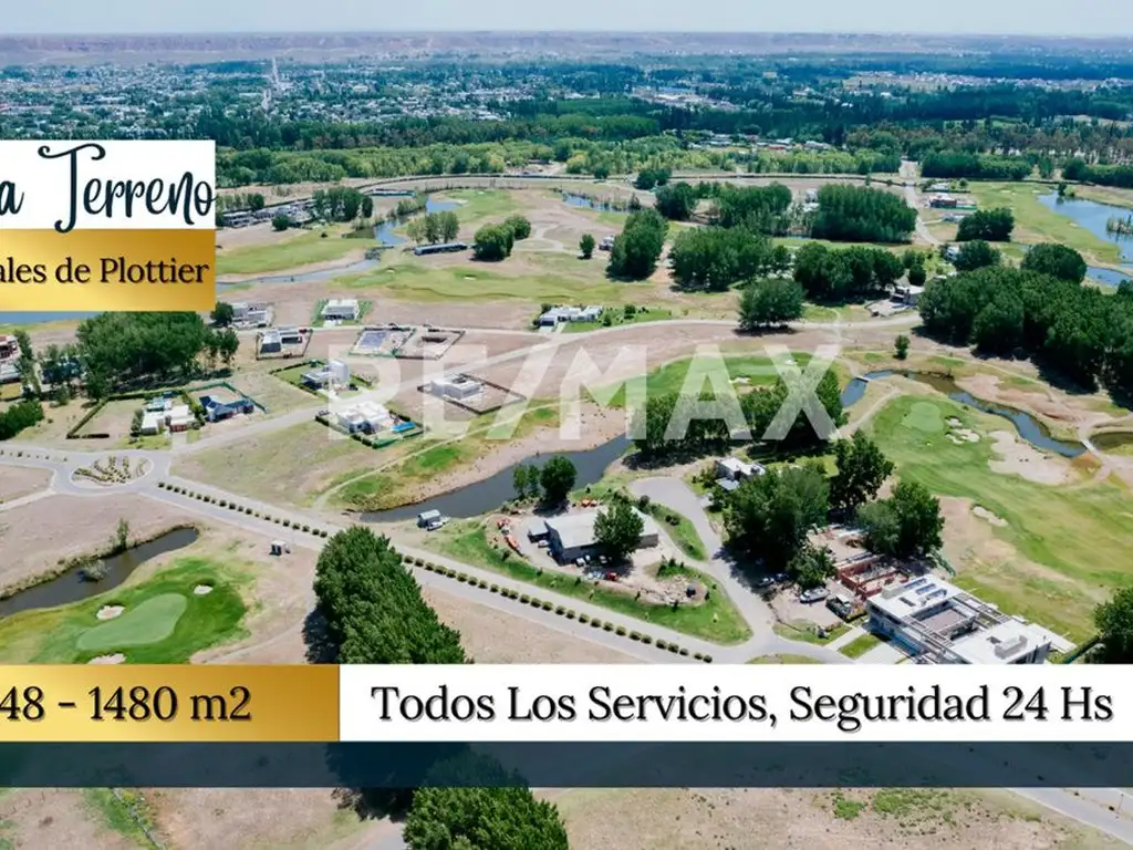 VENTA- TERRENO UF 748| B° Los Canales de Plottier