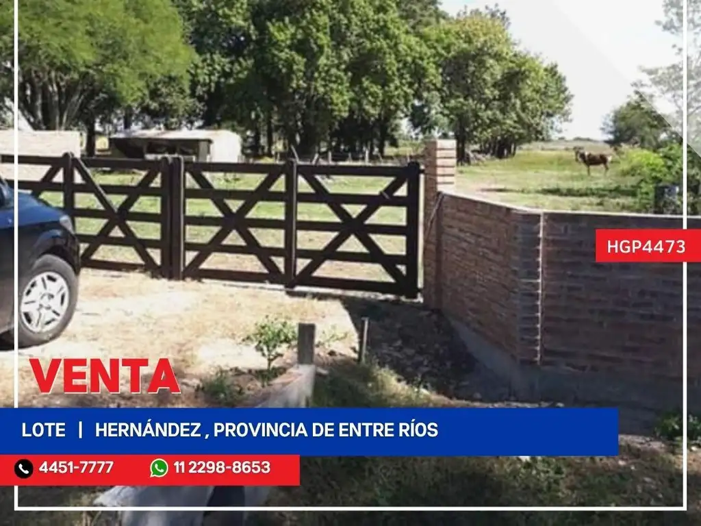 Lote - Venta - Argentina, Hernández