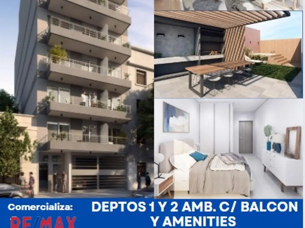 VENTA DEPARTAMENTO 2amb BALCÓN-POZO-ALMAGRO