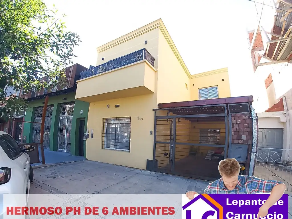 HERMOSO PH DE 6 AMBIENTES EN VENTA EN RAMOS MEJIA SUR. DIGNO DE CONOCER