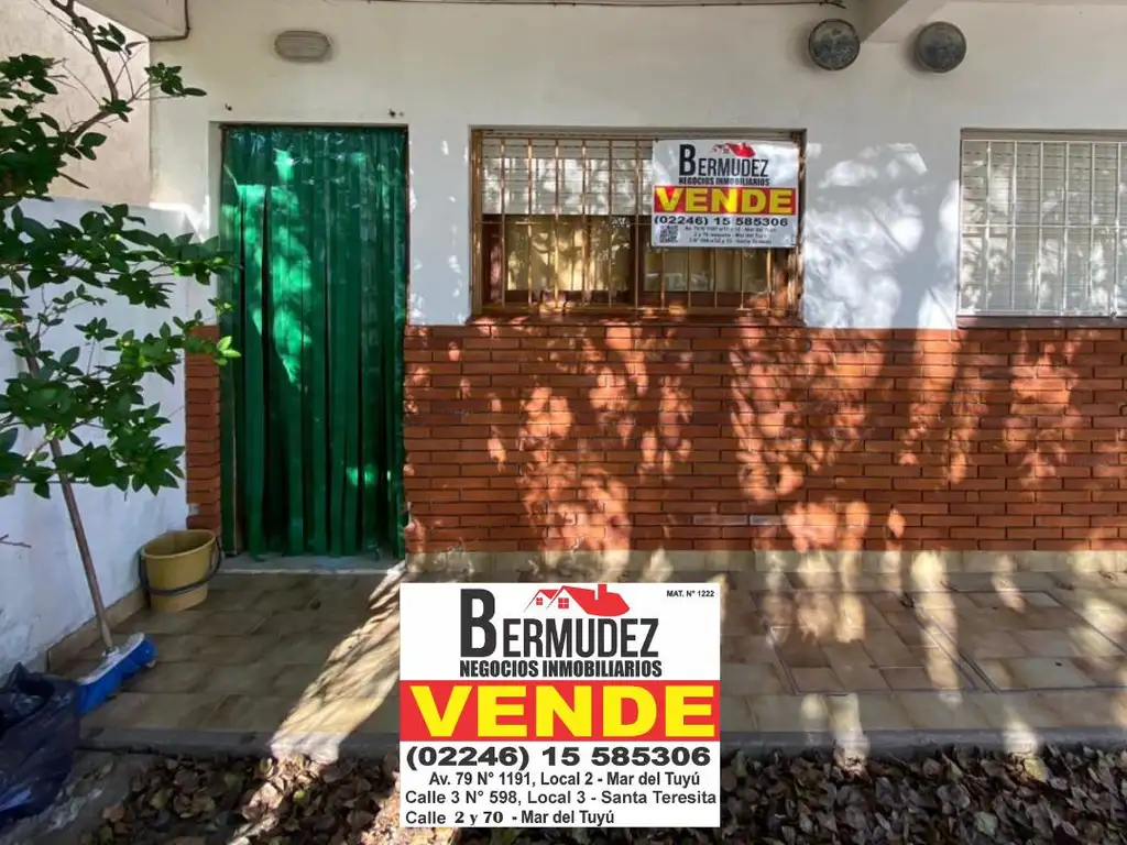 Venta Depto 2 Amb Calle 2 Entre 67 Y 68 Mar Del Tuyú