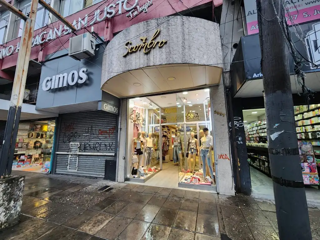 Local Comercial 60 m² a metros de la Peatonal y Plaza San Justo - S.Justo (Ctro)