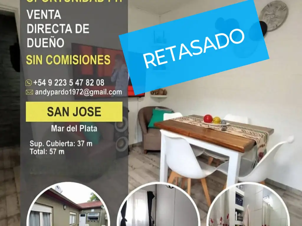 PH EN VENTA 3 AMB BARRIO SAN JOSE