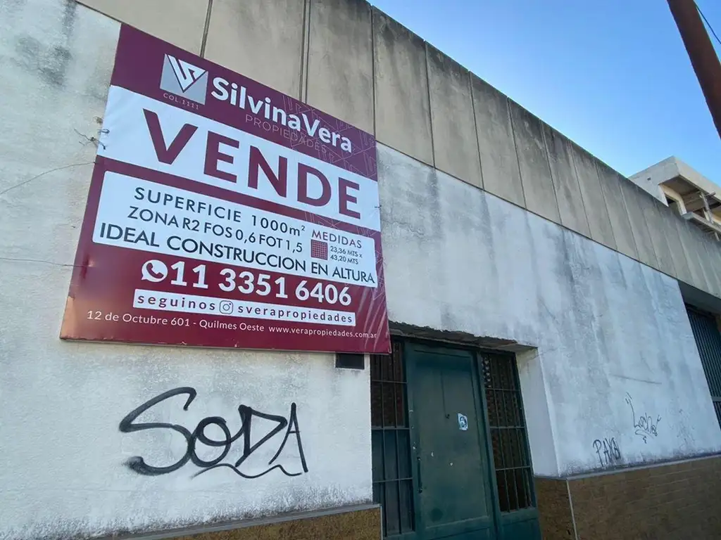 Terreno Fraccion  en Venta ubicado en Quilmes Oeste, Quilmes, G.B.A. Zona Sur - SVN0195_LP583981_1