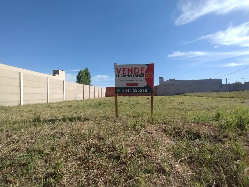 Lote - Venta - Argentina, Veinticinco de Mayo