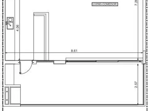 Departamento en Venta de 2 ambientes