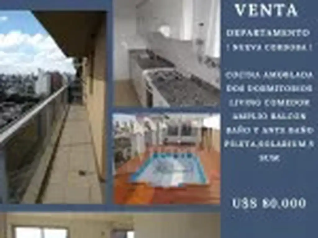 IMPECABLE DEPARATMENTO EN VENTA Bª NUEVA CORDOBA, CAÑADA Y JULIO A. ROCA!