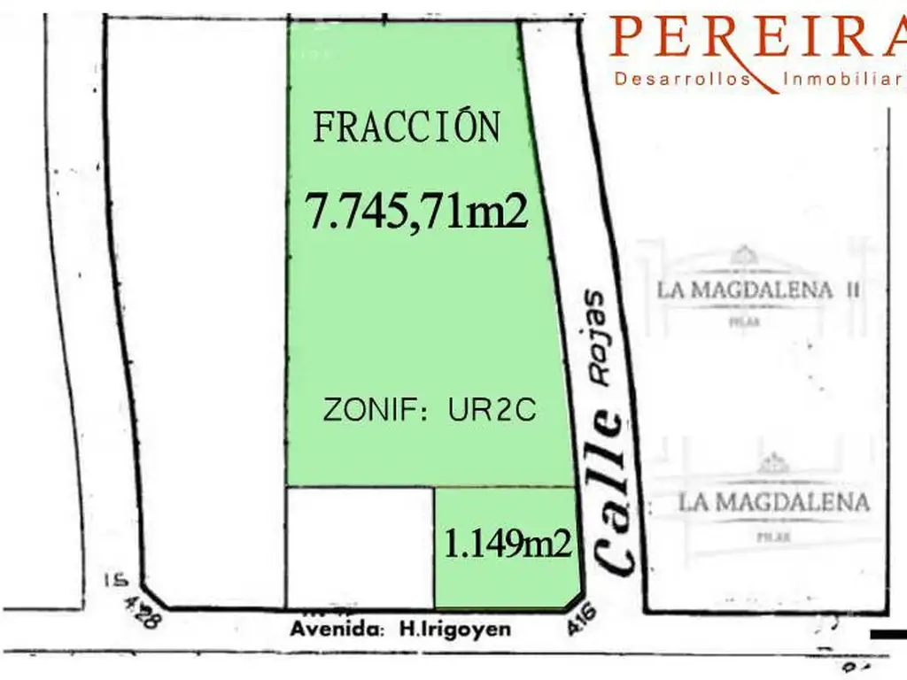 Fracción 8.900m2 . ideal Desarrollo Inmobiliario, Pilar