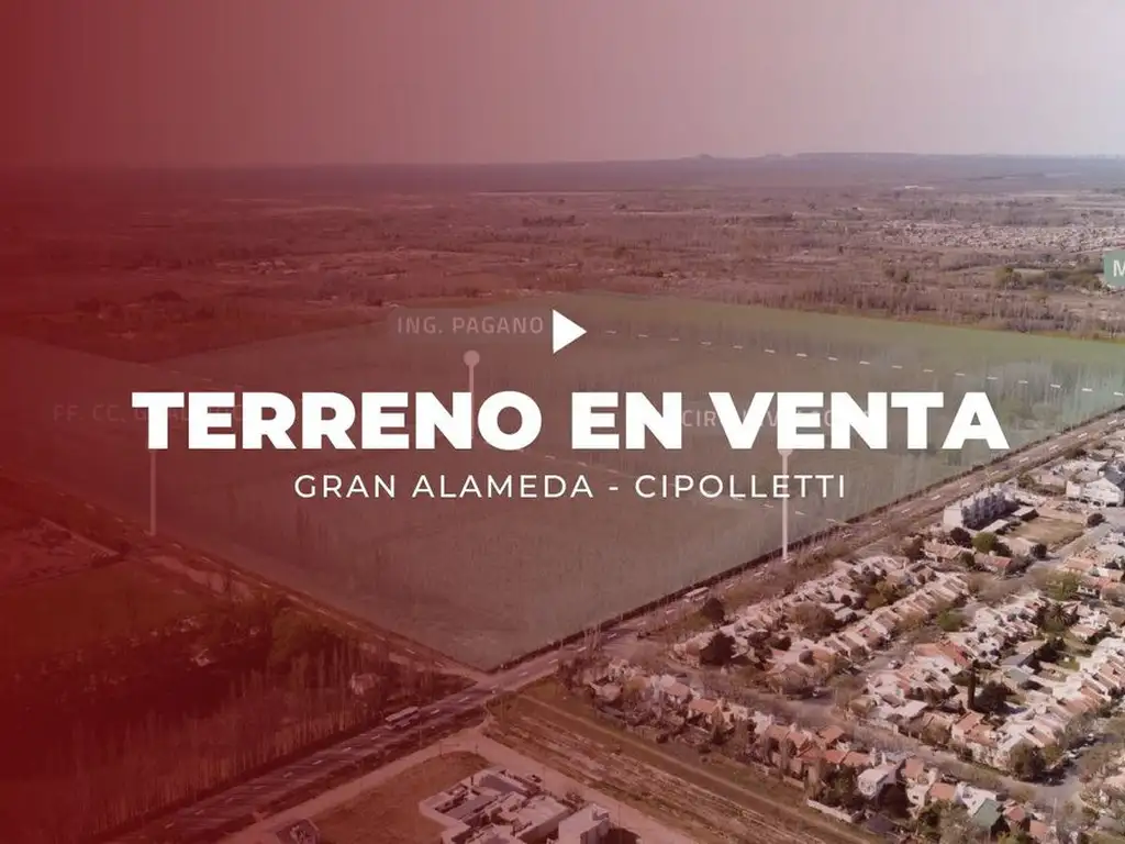 Terreno en venta Gran Alameda Cipolletti