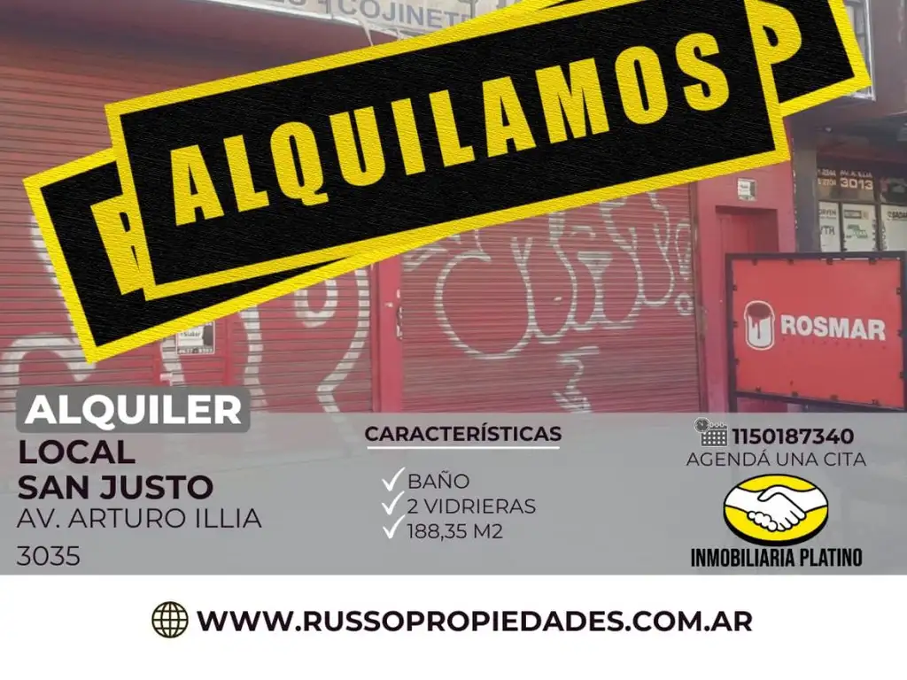 Alquiler Local San Justo