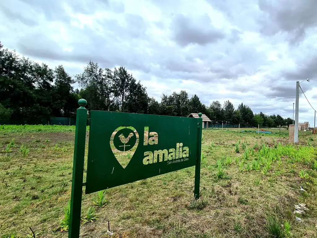 Barrio La Amalia - San Andres de Giles - Excelente Terreno