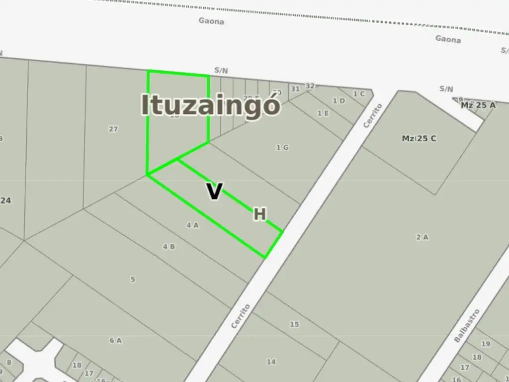 Fracción Comercial c/ Frente Autopista y Salida a 2 calles - 6089 m² - Ituzaingó