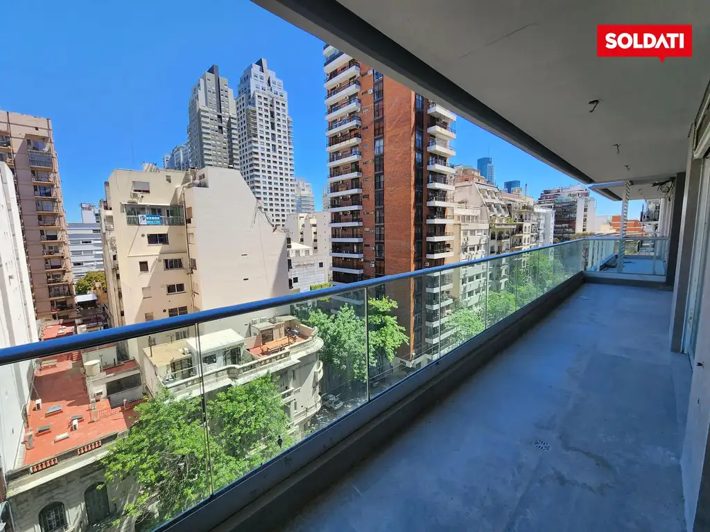 Venta Departamento a estrenar 3 dormitorios, 140m2, con balcón, Cerviño