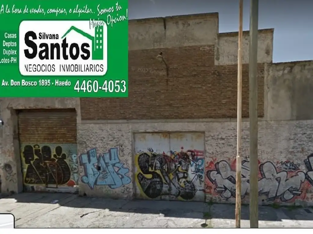 2 GALPONES 8,66X36 CADA UNO VENTA EN BLOCK RAMOS MEJIA CENTRO