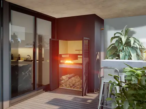 Departamento 4 ambientes con 2 baños