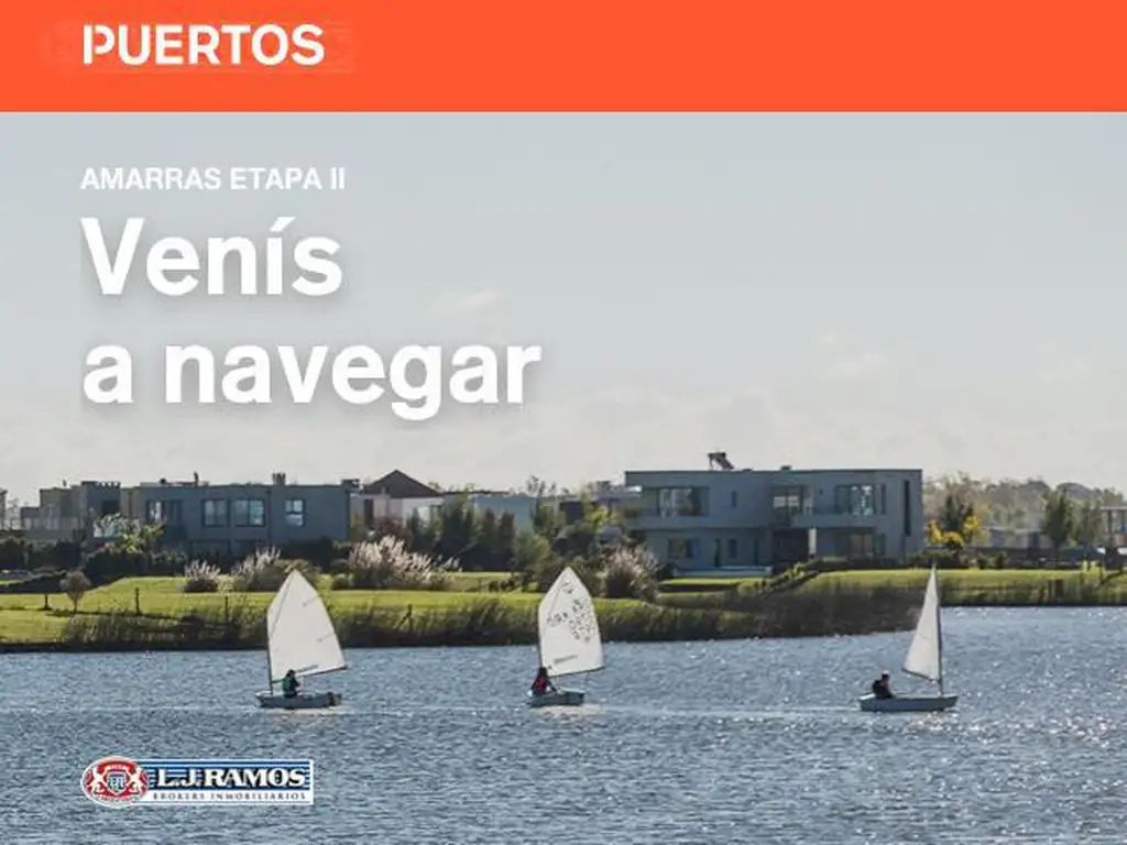 Terreno en Puertos del Lago - BARRIO AMARRAS