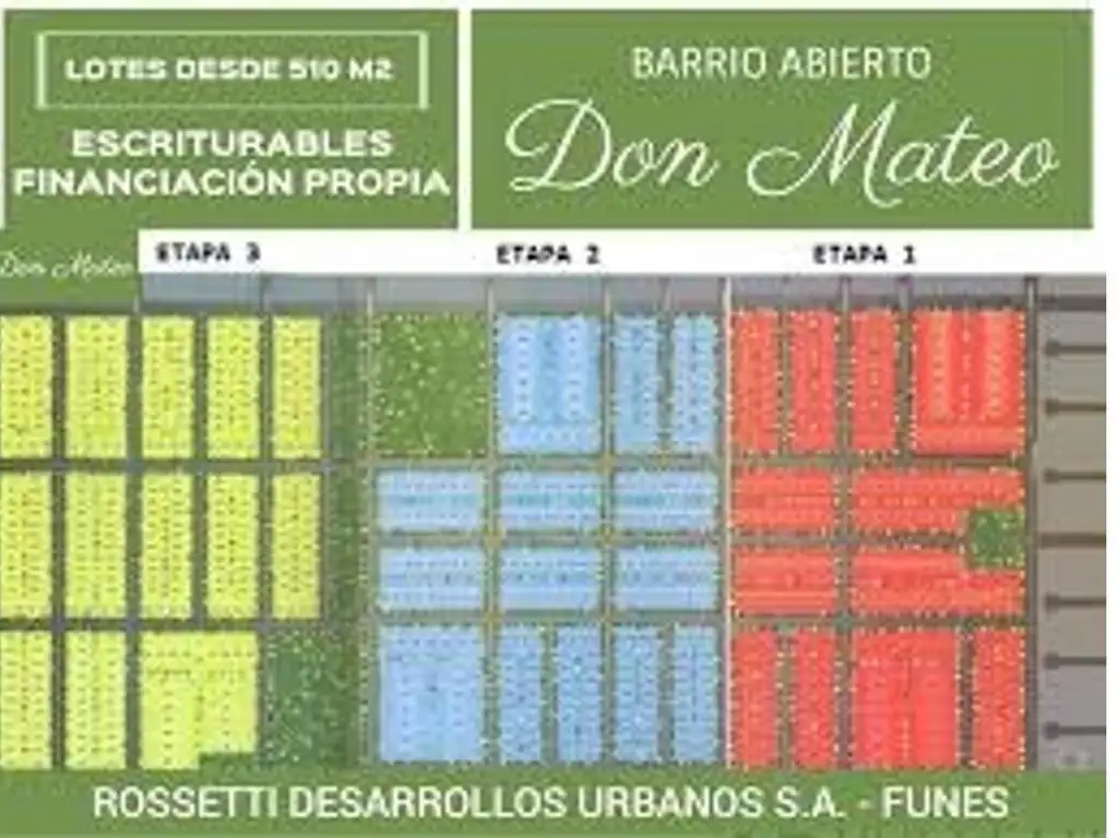 Venta terreno Don Mateo