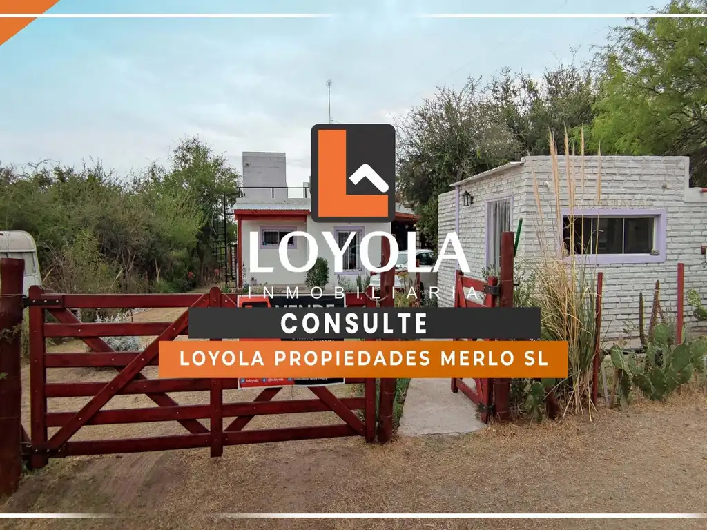 Casa + local y Depto en venta Cortaderas San Luis PERMUTA