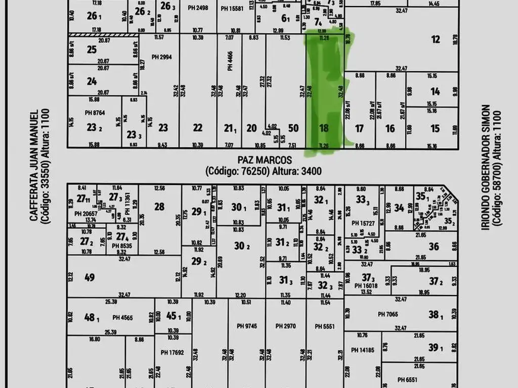 Terreno/Galpón en venta en Marcos Paz al 3400