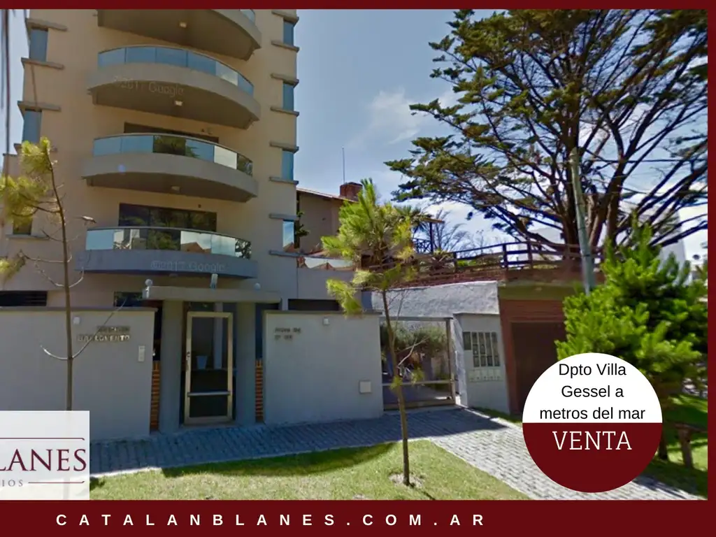 Depto 2 Ambientes Y 1/2 Villa Gesell A Metros Del Mar