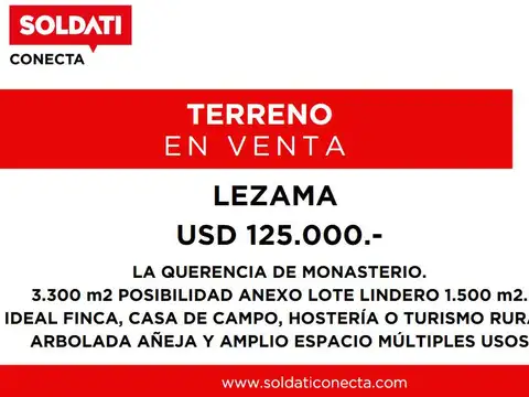 Terreno en venta-   La Querencia de Monasterio - Lezama