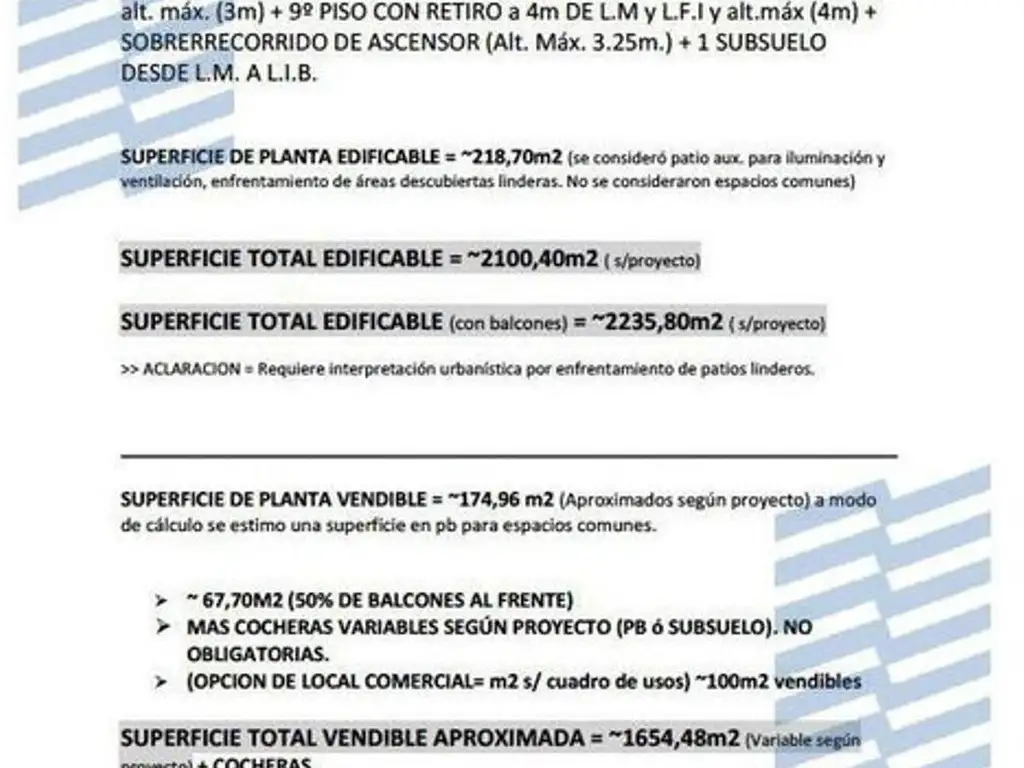 Lote, Belgrano, Matienzo al 2500 para 1984m2 construibles