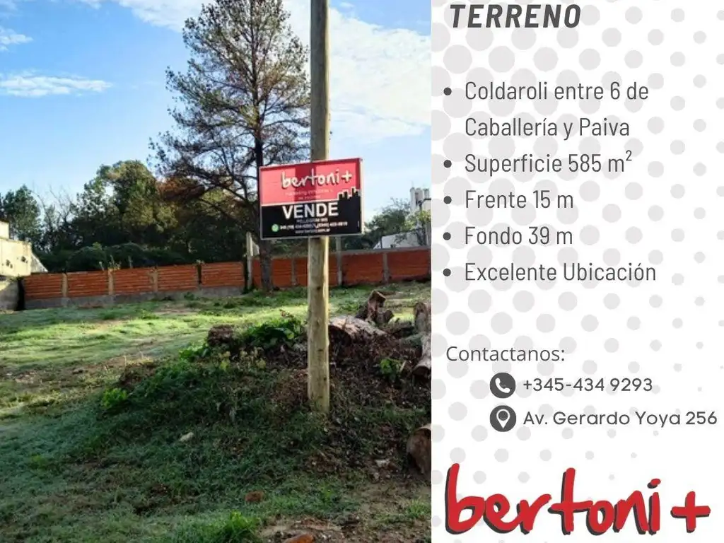 OPORTUNIDAD, TERRENO EN VENTA!