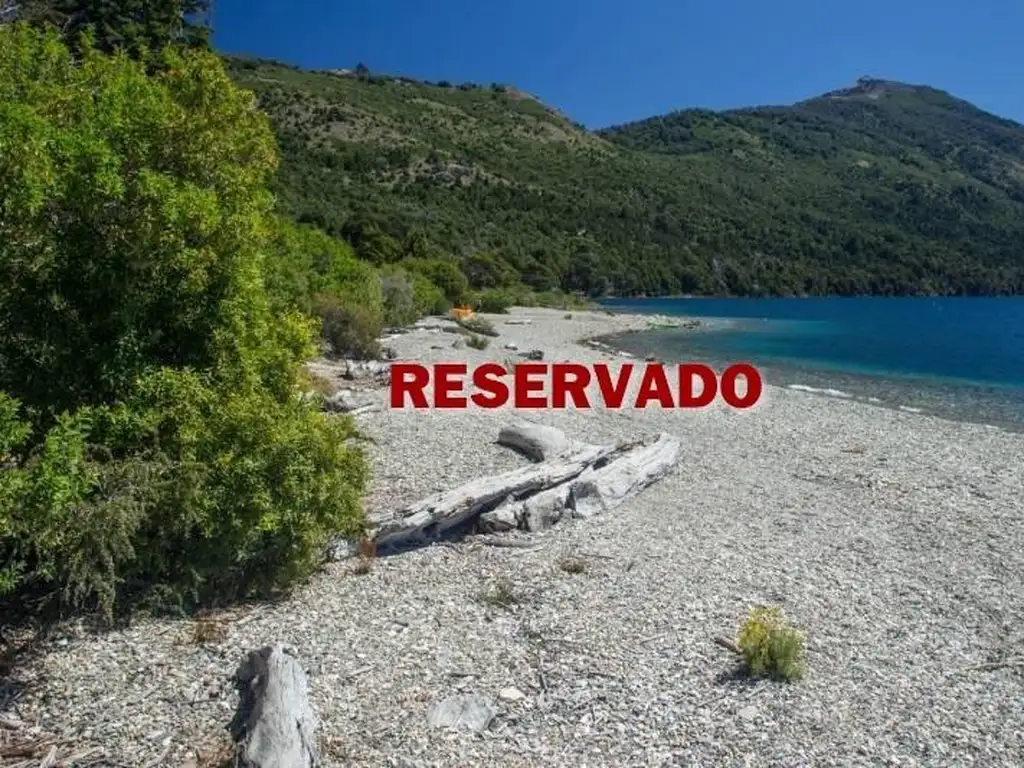 LOTE EN VENTA SOBRE LAGO EN PENINSULA -  MELIQUINA