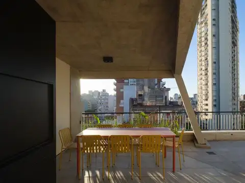 Departamento 2 ambientes con 2 baños