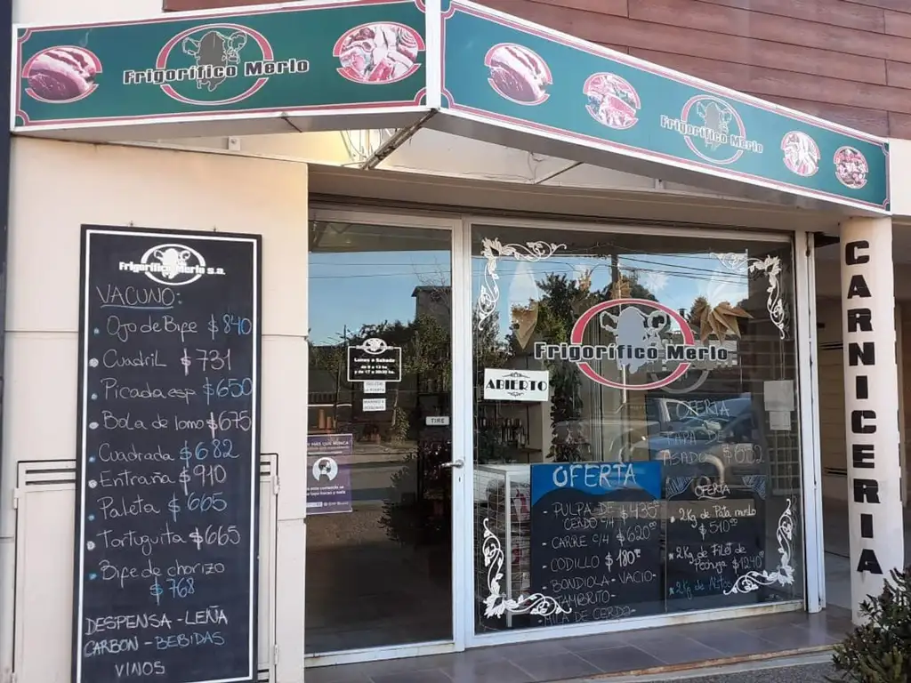 VENTA  RECONOCIDA CARNICERIA EN SAN CARLOS- BARILOCHE