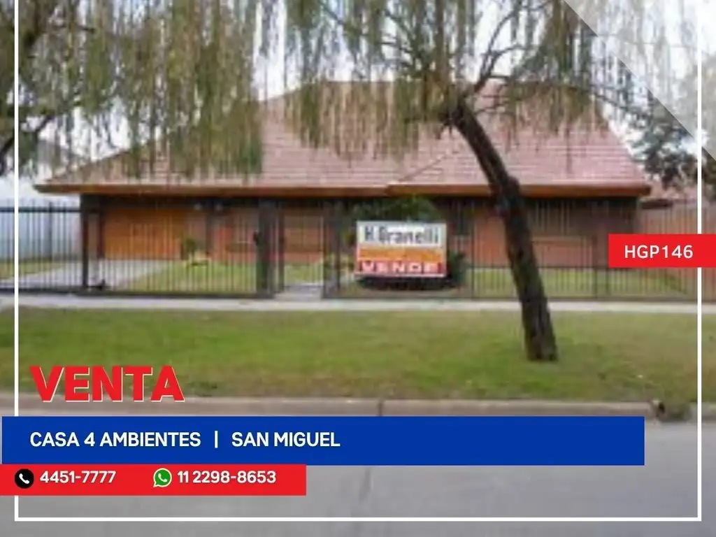 Casa - Venta - Argentina, San Miguel - Belgrano 100