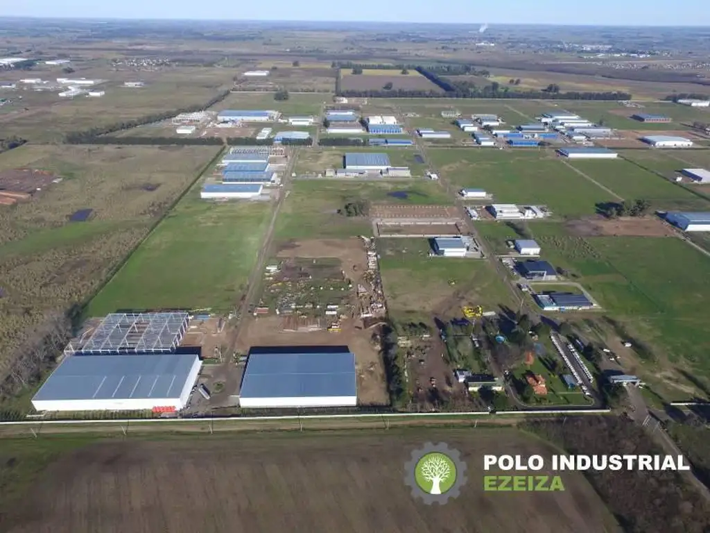 Ezeiza Polo industrial 3 terrenos de 11.000m2 c/u  33.000 mts U$S 70xm